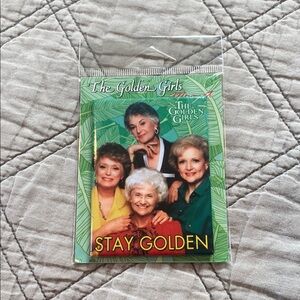 The Golden Girls Stay Golden Magnet NWT
